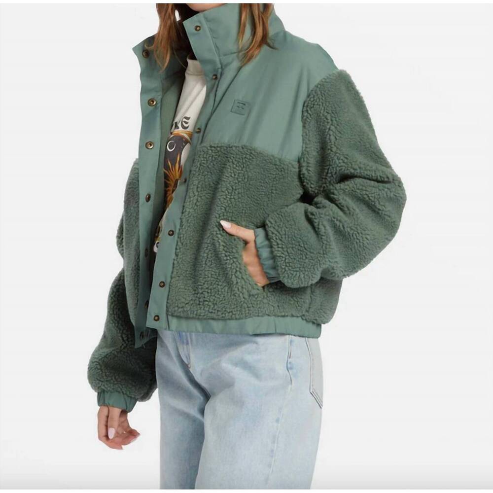 NEW BILLABONG lost trails jacket in treehugger - Picture 4 of 6